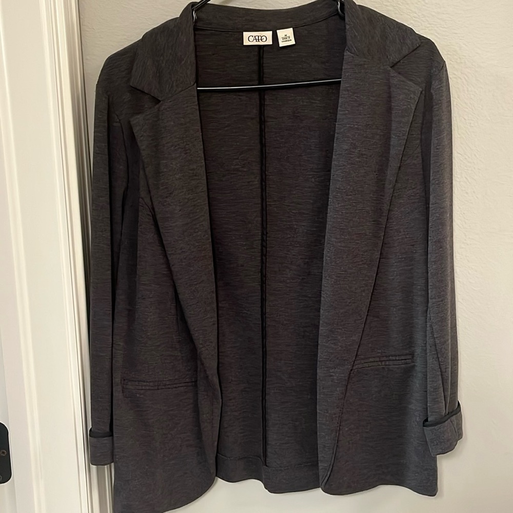 Cato gray blazer